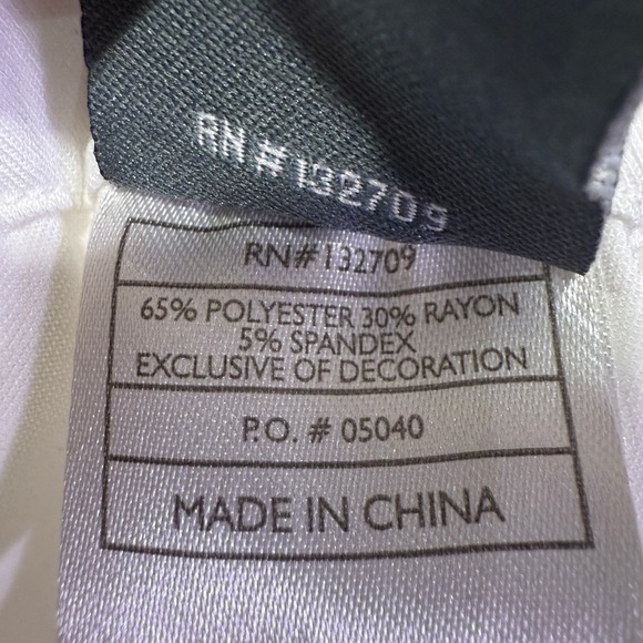 Dansko Gina White Stretch Woven Large Tall Scrub Pants P05T01W000 Women's - Picture 8 of 8